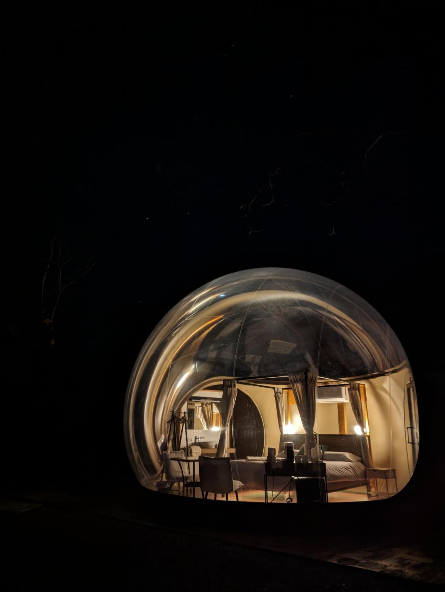Horizonte Bubble Rooms Cortegana Eksteriør bilde