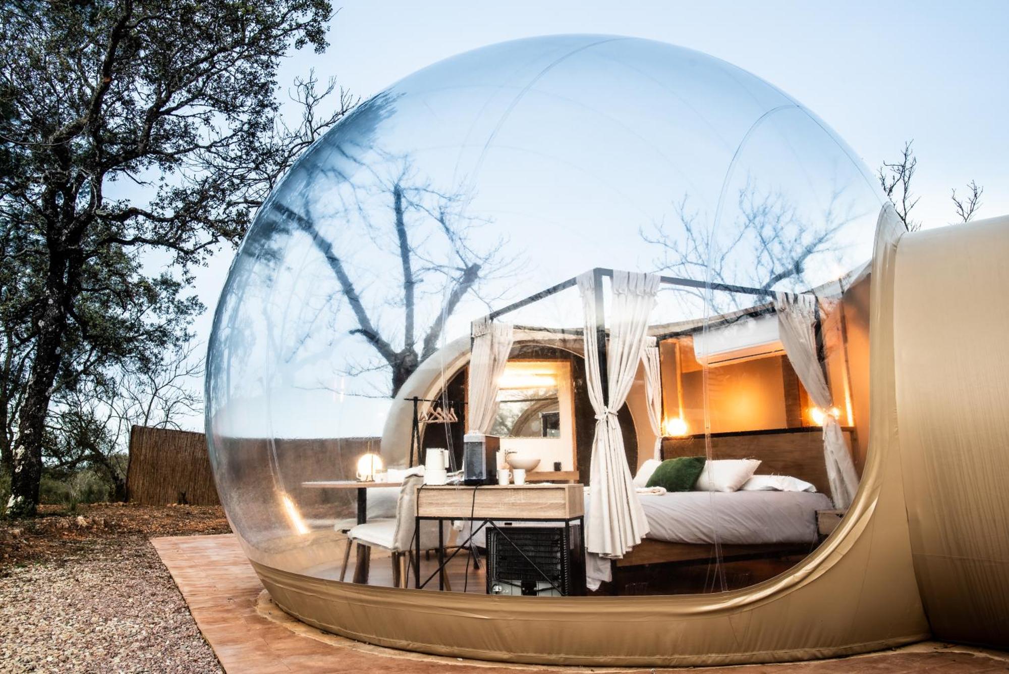 Horizonte Bubble Rooms Cortegana Eksteriør bilde